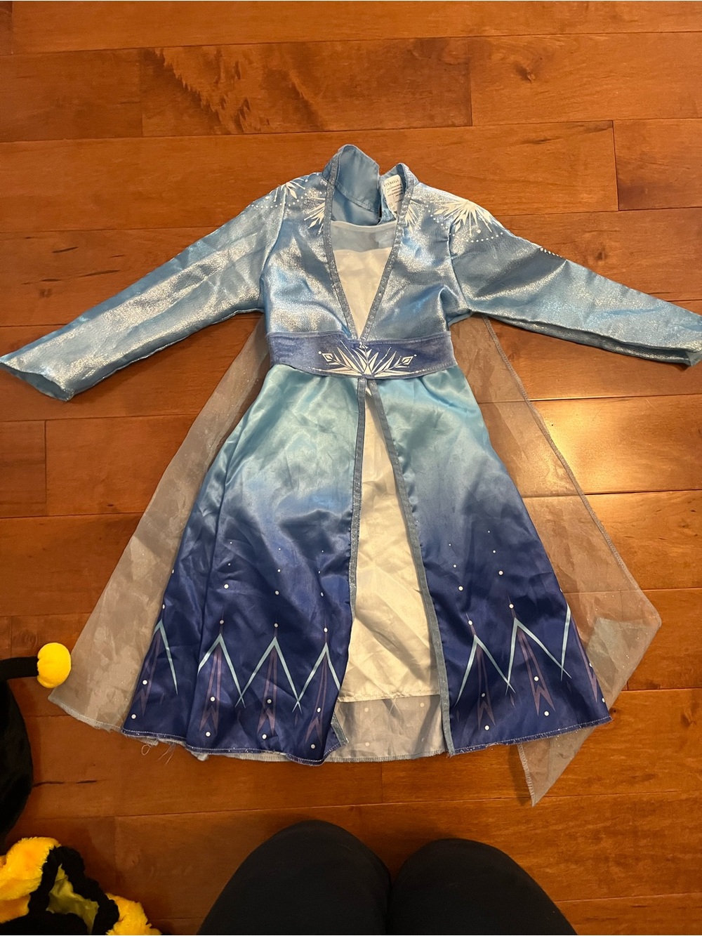Elsa- Blue Princess Ice Dress Costume -size 4-6